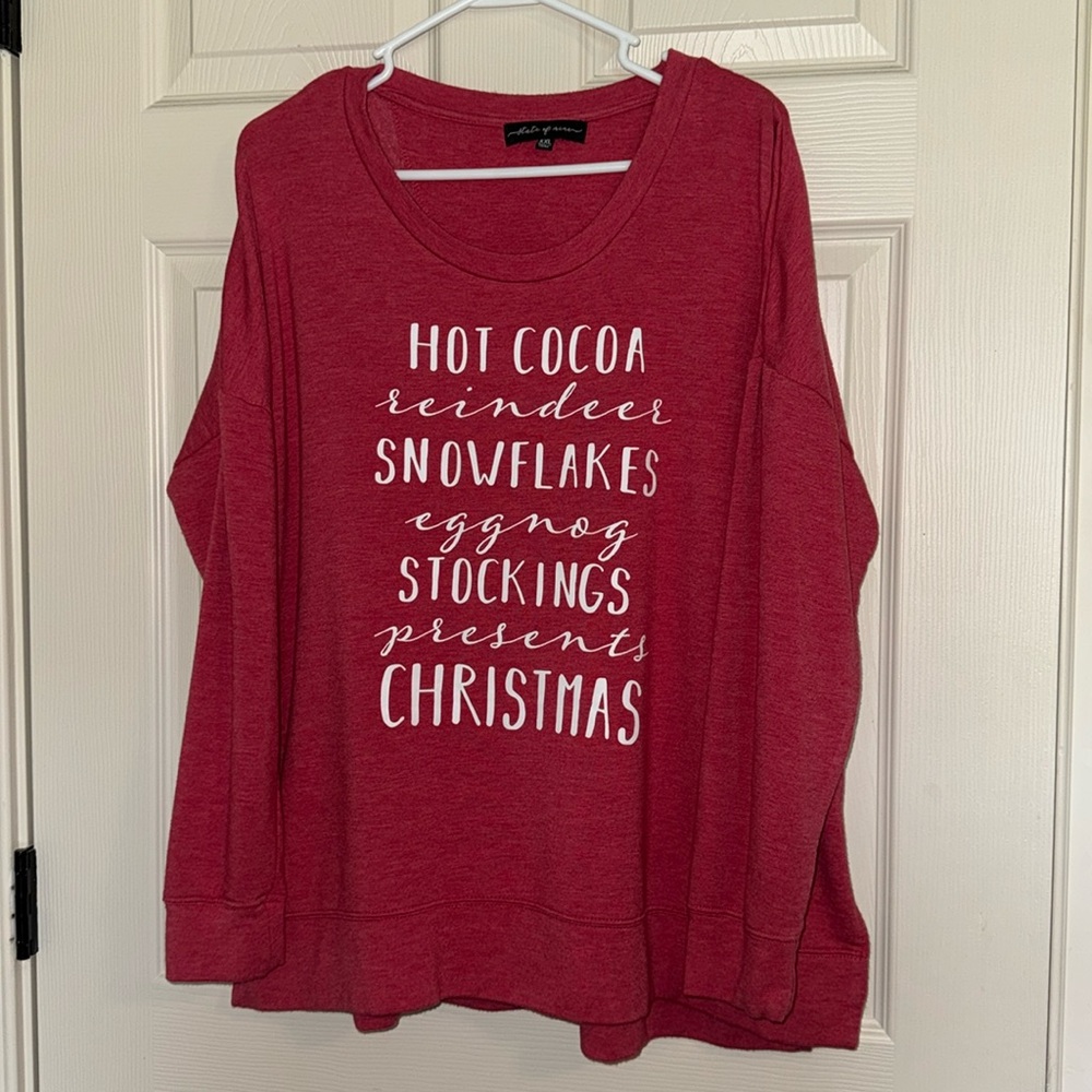 Red Christmas sweater